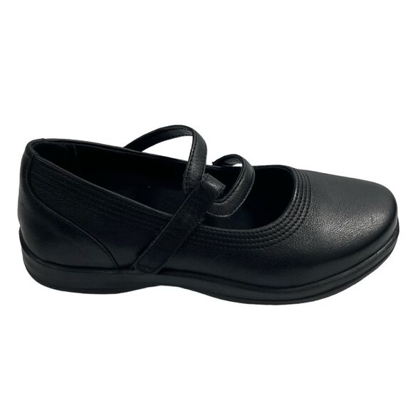 Apex Women's Dress Shoe‎ Petals Janice Mary Jane Black Size 7 X-Wide - Picture 1 of 7